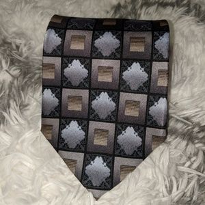 Vitrage pure silk neck tie